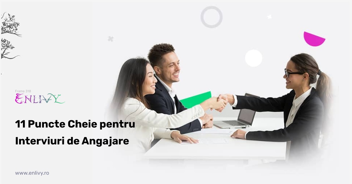 11 Puncte Cheie Pentru interviuri de angajare