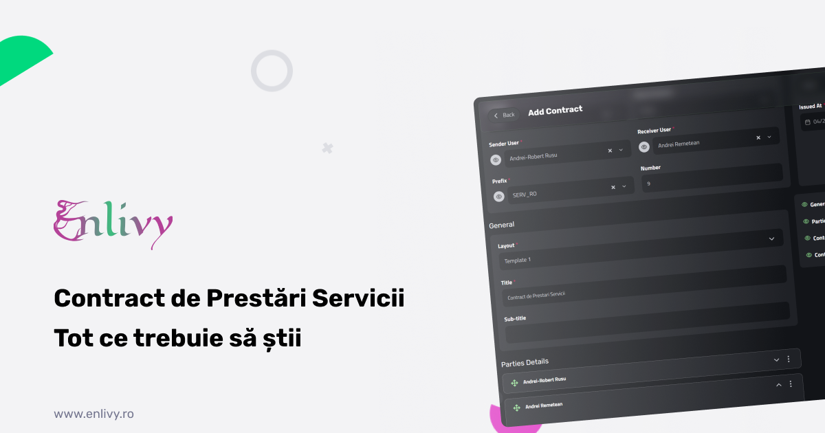 Contract de Prestări Servicii: Ce Trebuie să Conțină și Cum Îl Faci Corect