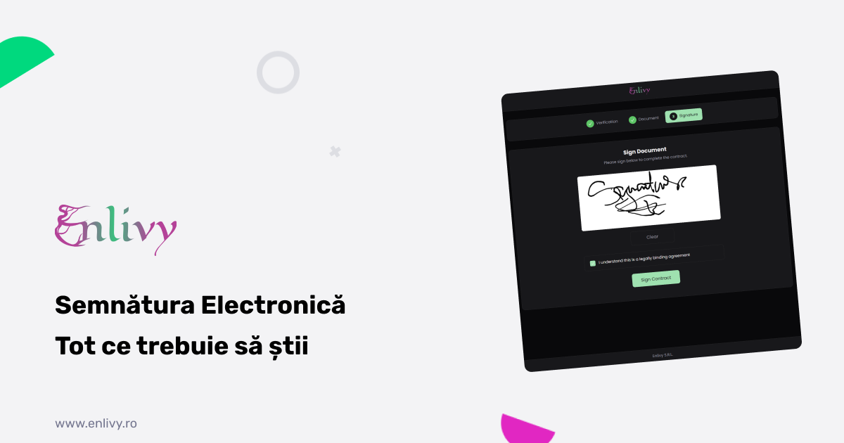 Semnătura Electronică pentru Contracte: Ghid Complet pentru Firme din România